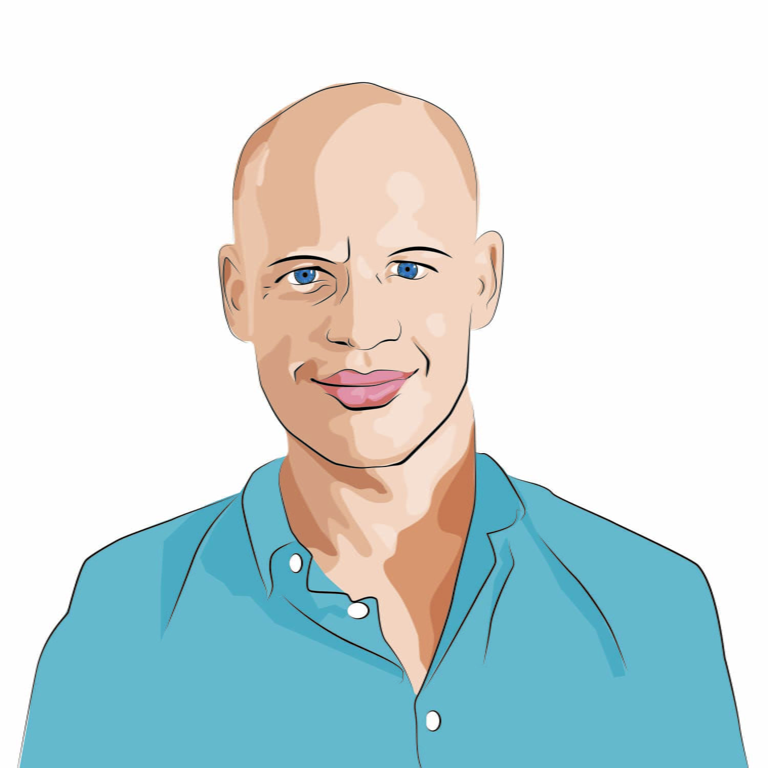 Illustration of Robert Parker, '04