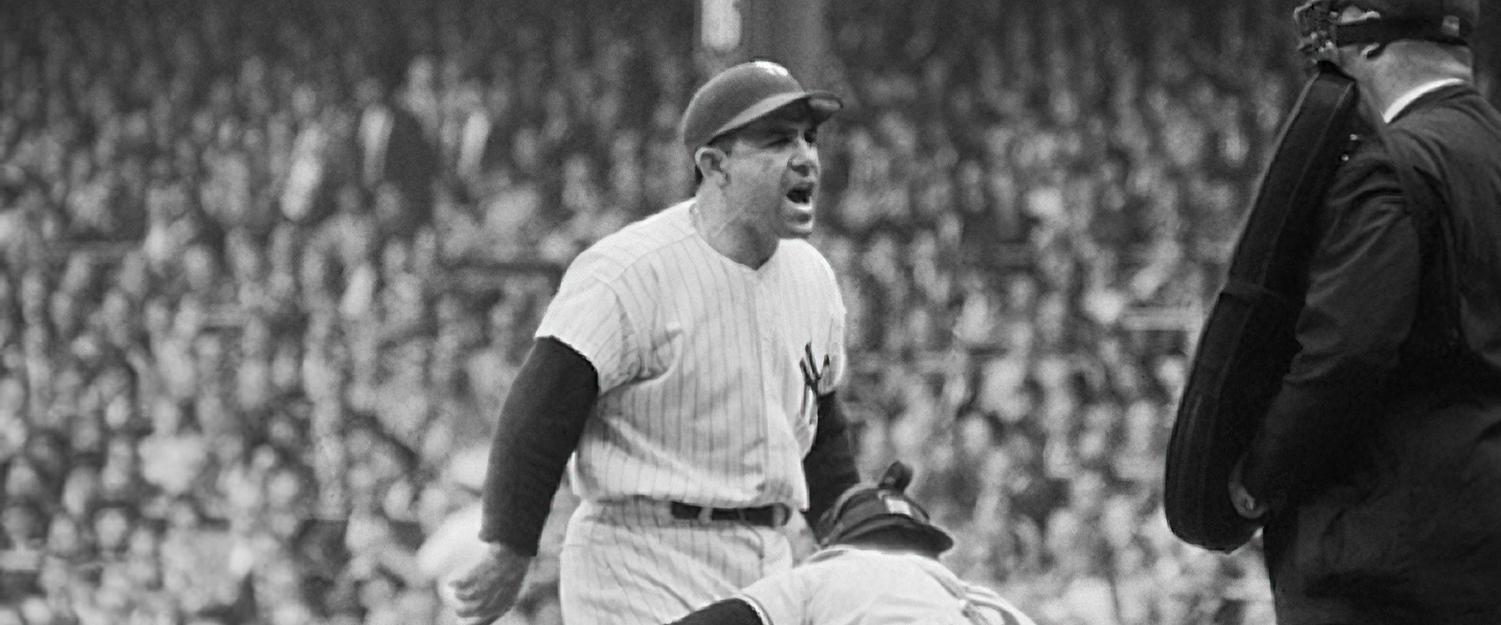 Baseball player Yogi Berra