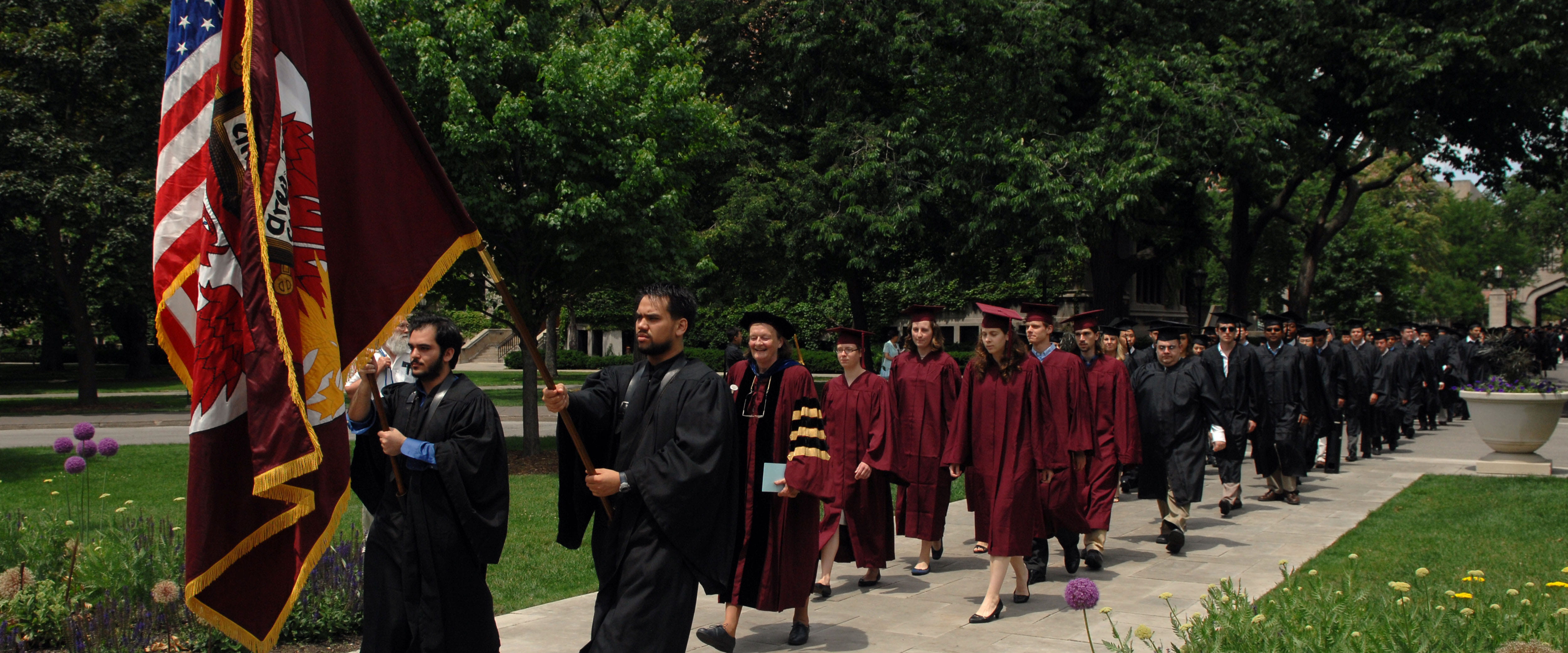 University of Chicago convocation walk