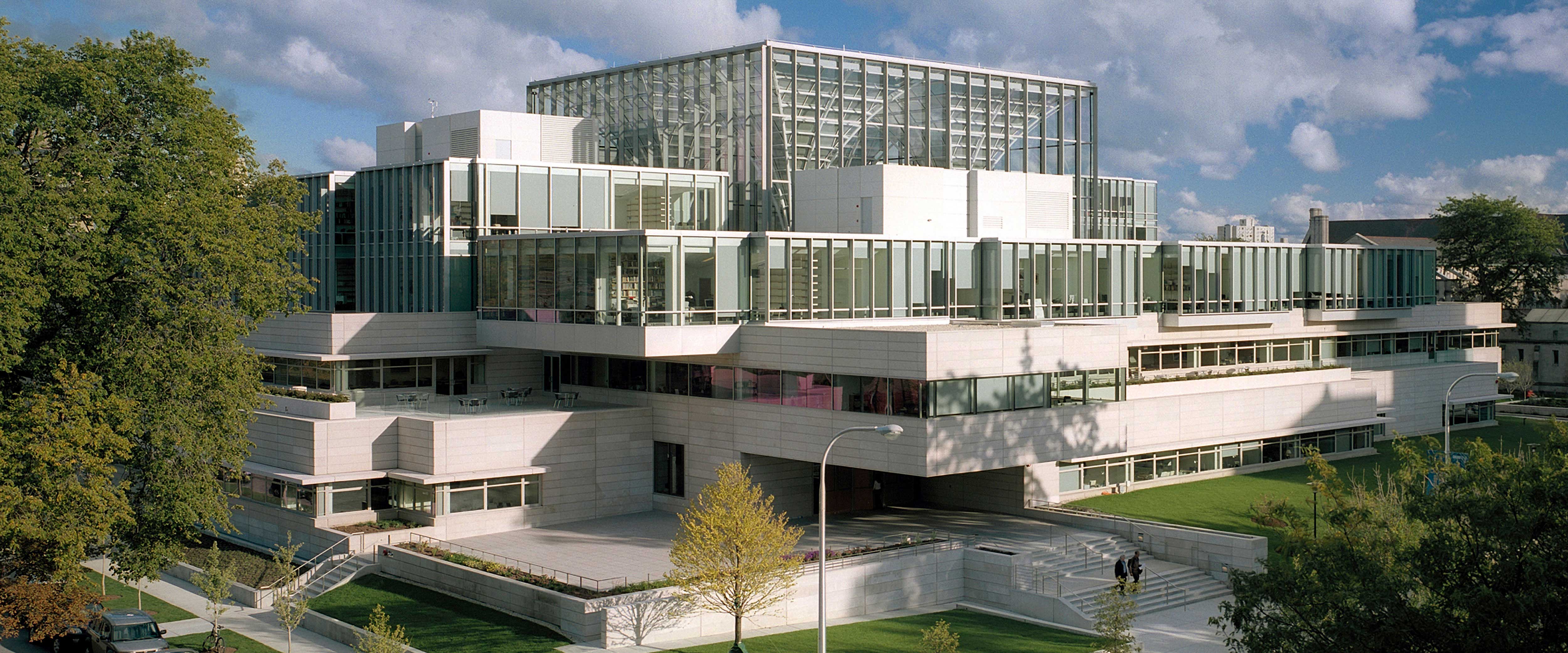 Full shot of Harper center building