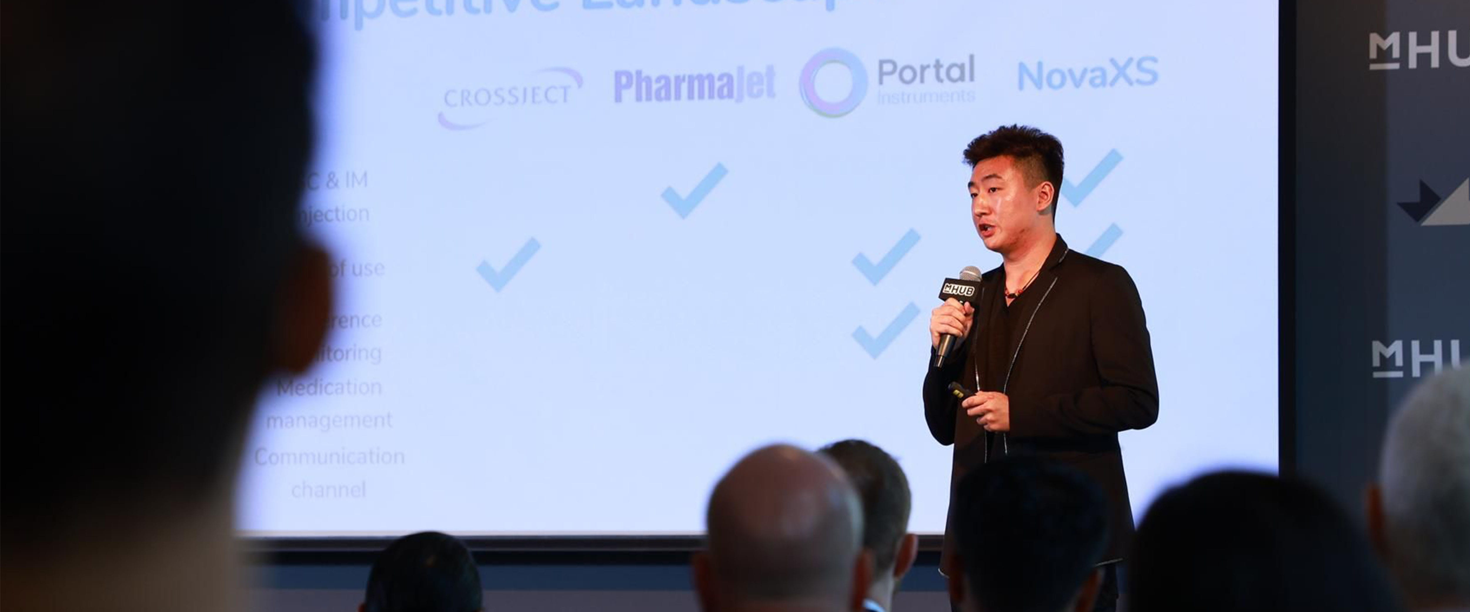 Jonathan Xing talking about healthcare